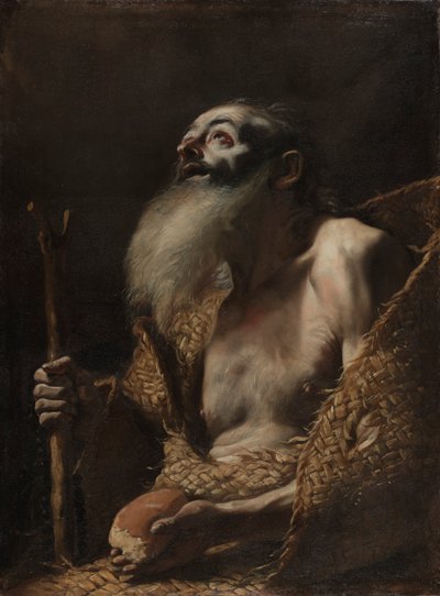 Sankt Paul Eremitten, ca. 1662-1664. af Mattia Preti
