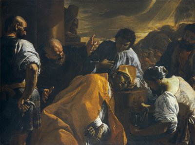 Sankt Gennaros martyrium af Mattia Preti