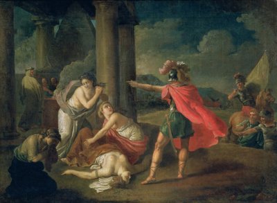 Camilla, søster til Horatius, død, 1787 af Matvei Ivanovich Puchinov