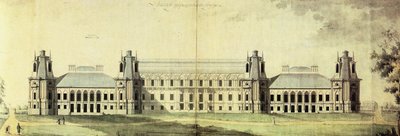 Tsaritsyno-paladset, ca. 1796 af Matvey Fyodorovich Kazakov