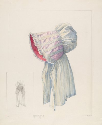 Babyhjelm, ca. 1937. af Maud M Holme