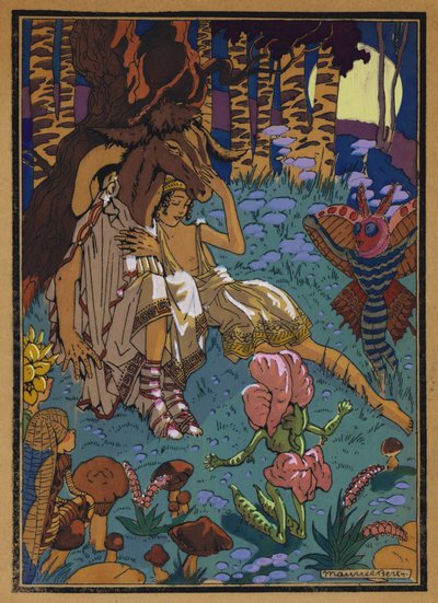 Illustration til Shakespeares A Midsummer Night