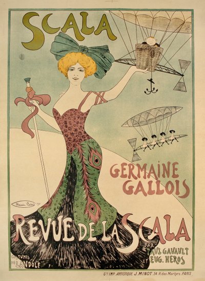 Revue de la Scala plakat, 1901 af Maurice Biais