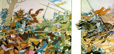 Illustration til bogen The Life of Jeanne d