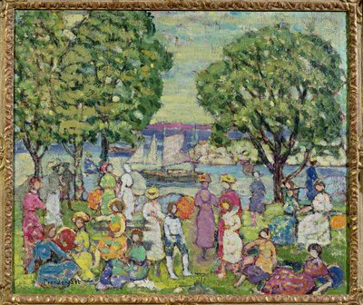 Gloucester Harbour af Maurice Brazil Prendergast