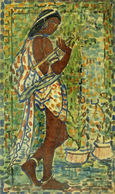 Hindu-danser, ca. 1910-1913 af Maurice Brazil Prendergast
