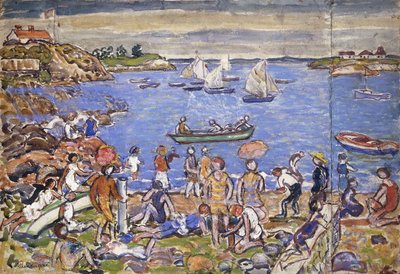 I nærheden af Gloucester, af Maurice Brazil Prendergast
