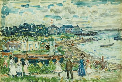 Bugten, af Maurice Brazil Prendergast