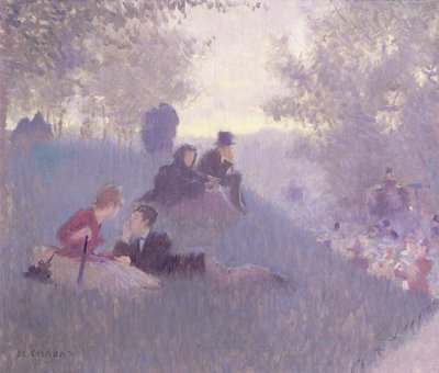 Søndag af Maurice Chabas