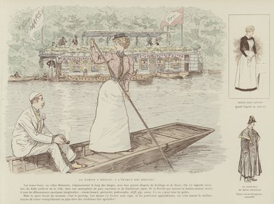 Illustration til La Vie De Londres af Mars af Maurice Charles Mathieu Bonvoisin