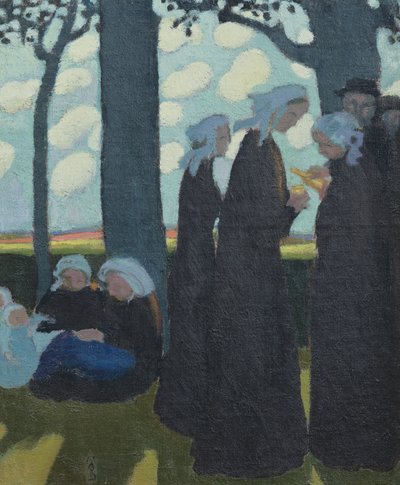 Aften nær Binic, ca. 1895 af Maurice Denis
