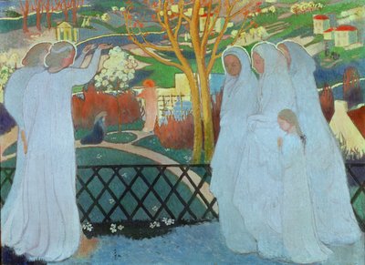 De hellige kvinder ved graven, 1894 af Maurice Denis