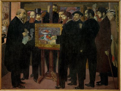 Hommage til Cezanne af Maurice Denis
