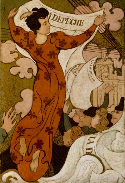 Toulouse-udsendelsen, 1892 af Maurice Denis
