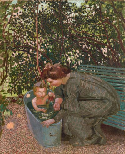 Friluftsbadet, 1904. af Maurice Denis