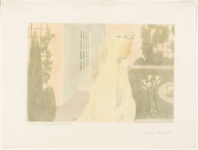 Livet bliver dyrebart, diskret, tallerken elleve fra Kærlighed af Maurice Denis