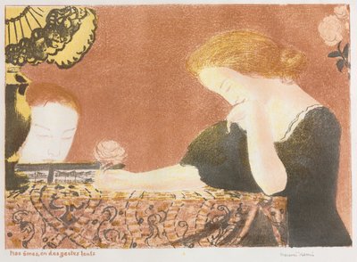 Love: Our Souls, in Slight Gestures, 1892-1898 udgivet 1911. af Maurice Denis