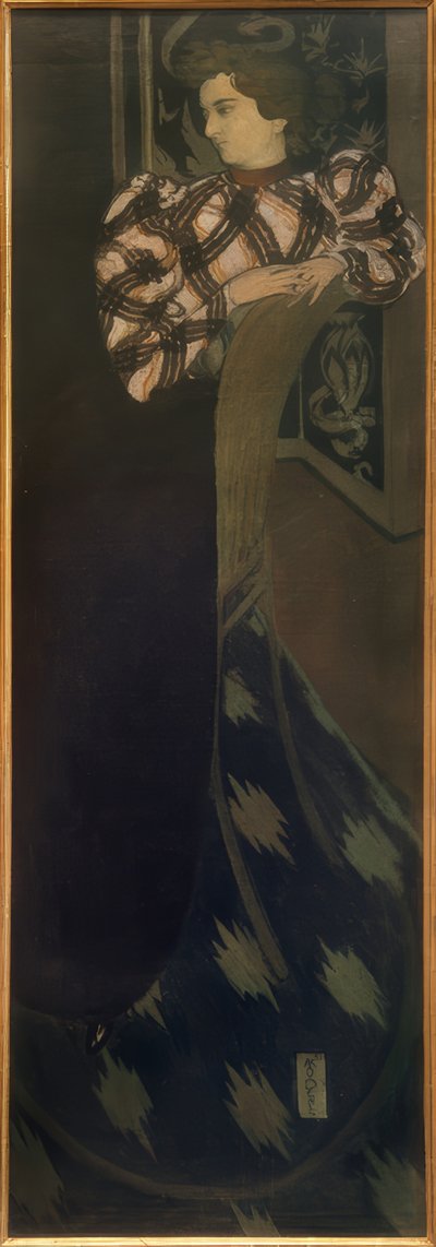 Madame Ranson i grøn af Maurice Denis
