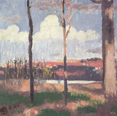 Marly-akvædukten set fra Pecq af Maurice Denis