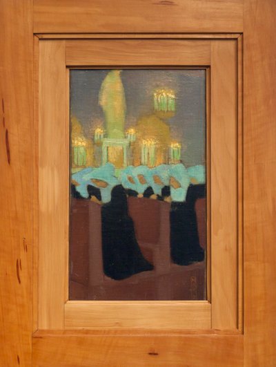 Morgenmesse (nonner i bøn) af Maurice Denis
