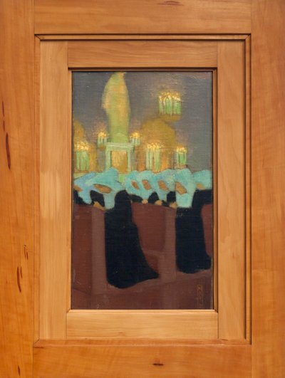 Morgenmesse (nonner i bøn) af Maurice Denis