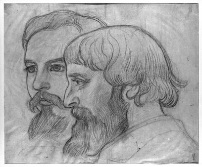 Paul Serusier og Maurice Denis, studie for 