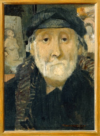 Portræt af maleren Degas (maleri på lærred) af Maurice Denis