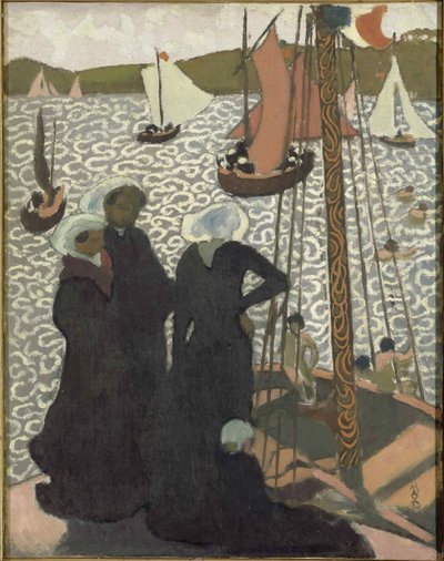 Regattaer ved Perros-Guirec Regattaer ved Perros-Guirec, 1892. af Maurice Denis