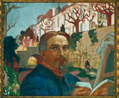 Selvportræt (olie på lærred) af Maurice Denis