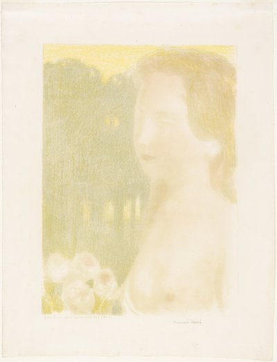 Hun var smukkere end drømme, tallerken syv fra Love af Maurice Denis