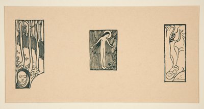 Ark med træsnit fra L af Maurice Denis