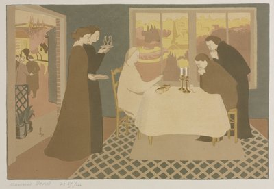 Pilgrimmene i Emmaus af Maurice Denis