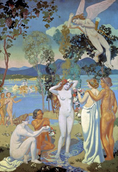 Historien om Psyche, 1908. af Maurice Denis