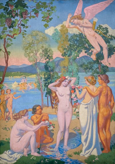 The Story of Psyche, Panel I. Eros er ramt af Psyche