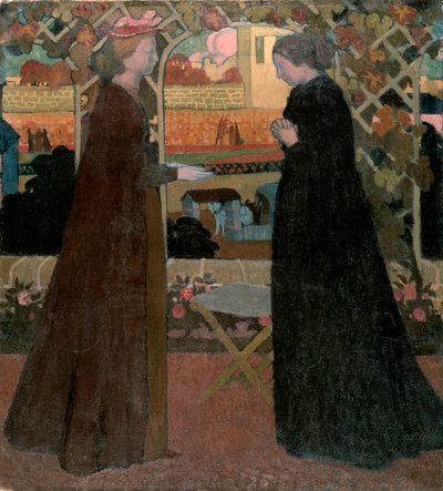 Besøget, 1894. af Maurice Denis