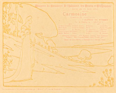 Carmoisine af Maurice Dumont