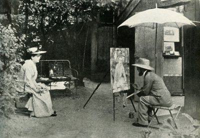 Toulouse-Lautrec maleri Berthe den døve, 1890, 1947. af Maurice Joyant