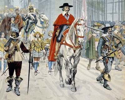 Kardinal Richelieu rider i Paris