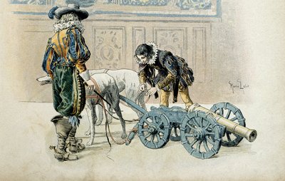 Frankrigs historie: Selvom Ludvig XIII erklærer major, fortsætter han sine børns lege med sin yndlings Charles d
