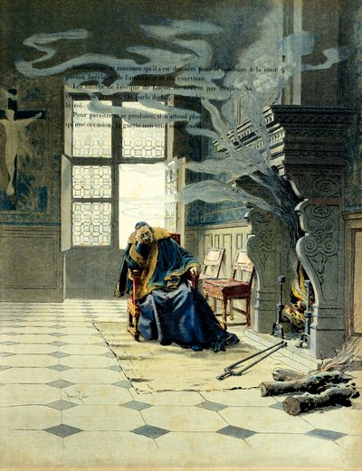 Frankrigs historie: Ved Lucons aften, han, der blev kardinal Richelieu (Armand Jean du Plessis af Maurice Leloir