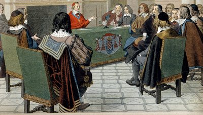 Frankrigs historie: Kardinal Richelieu (Armand Jean du Plessis af Maurice Leloir
