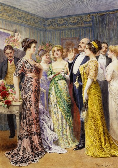 Scener fra La Rampe af Maurice Leloir