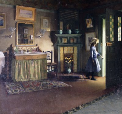 Badeværelse af Jacques Emile Blanch af Maurice Lobre
