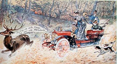 Blast! Jeg er færdig med, de har en Mercedes af Maurice Louis Henri Neumont