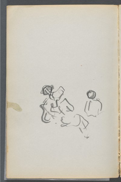 Skitsebog, The Dells, nr. 127, side 054: Figurer af Maurice Prendergast