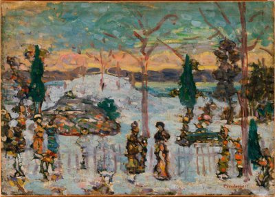 Sne i april af Maurice Prendergast