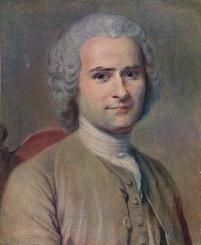 Jean-Jacques Rousseau, 1753 af Maurice Quentin de La Tour
