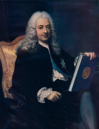 Philibert Orry de Vignory, c1737 af Maurice Quentin de La Tour