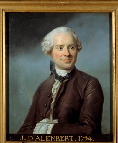 Portræt af Jean Le Rond d