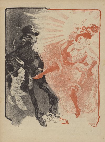 Illustration til Le Rire af Maurice Radiguet